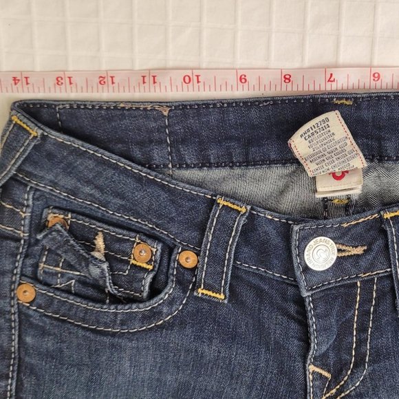 True Religion blue jeans. size 26. - Picture 10 of 10